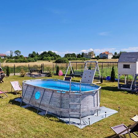 Diamenty Baltyku Domki Wakacyjne Balia Z Jacuzzi Mielenko Buitenkant foto