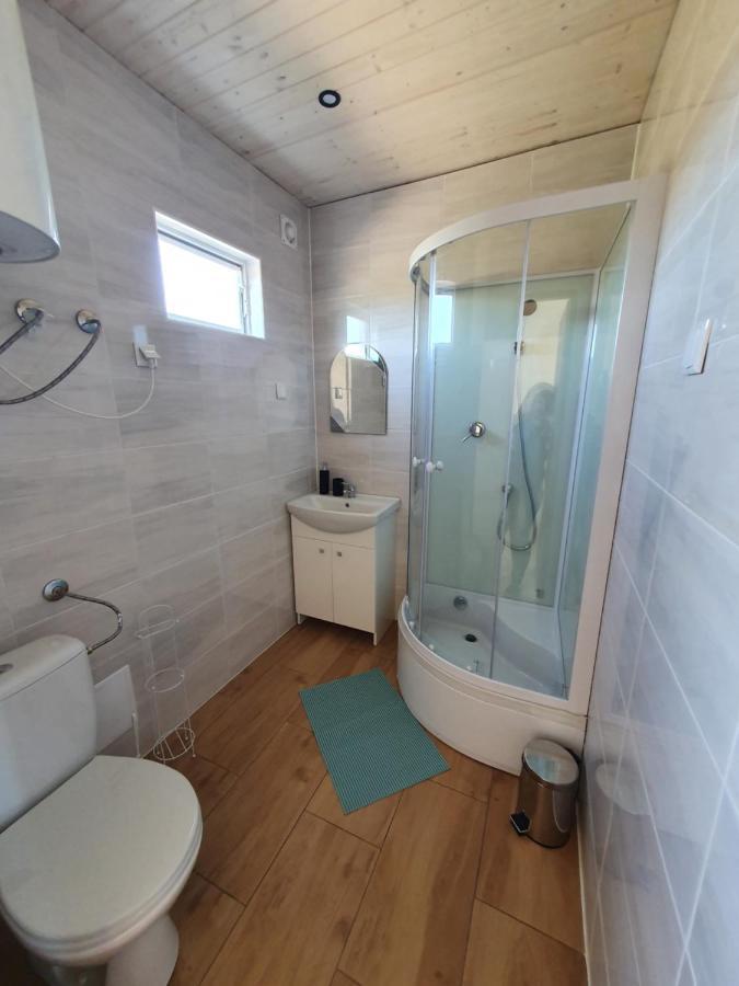 Diamenty Baltyku Domki Wakacyjne Balia Z Jacuzzi Mielenko Buitenkant foto